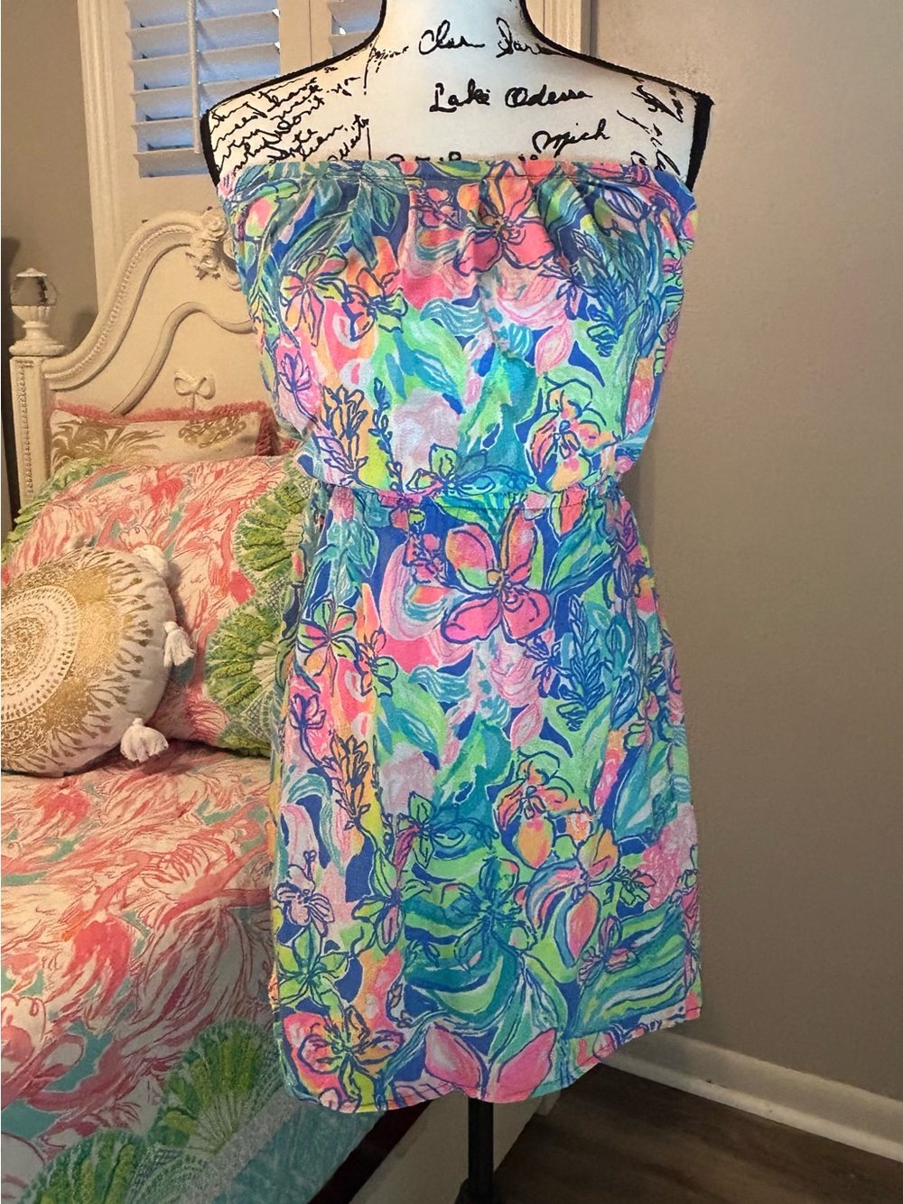 Lilly Pulitzer Windsor strapless dress